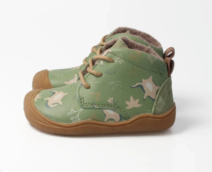 bLIFESTYLE babyPANGOLIN winterpastellgrün Größe 22 Halbschuh