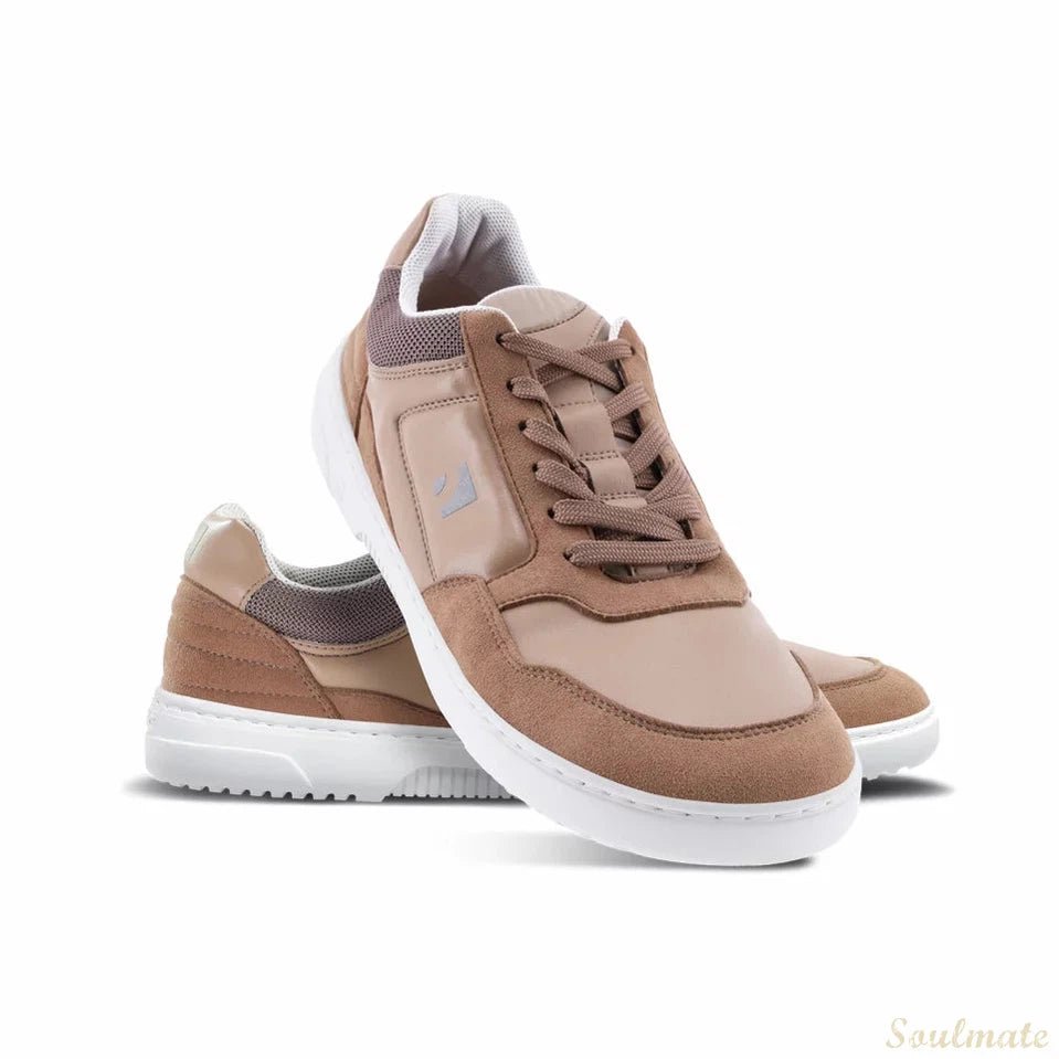 Barefoot Sneakers Barebarics Axiom - Brown &amp; White