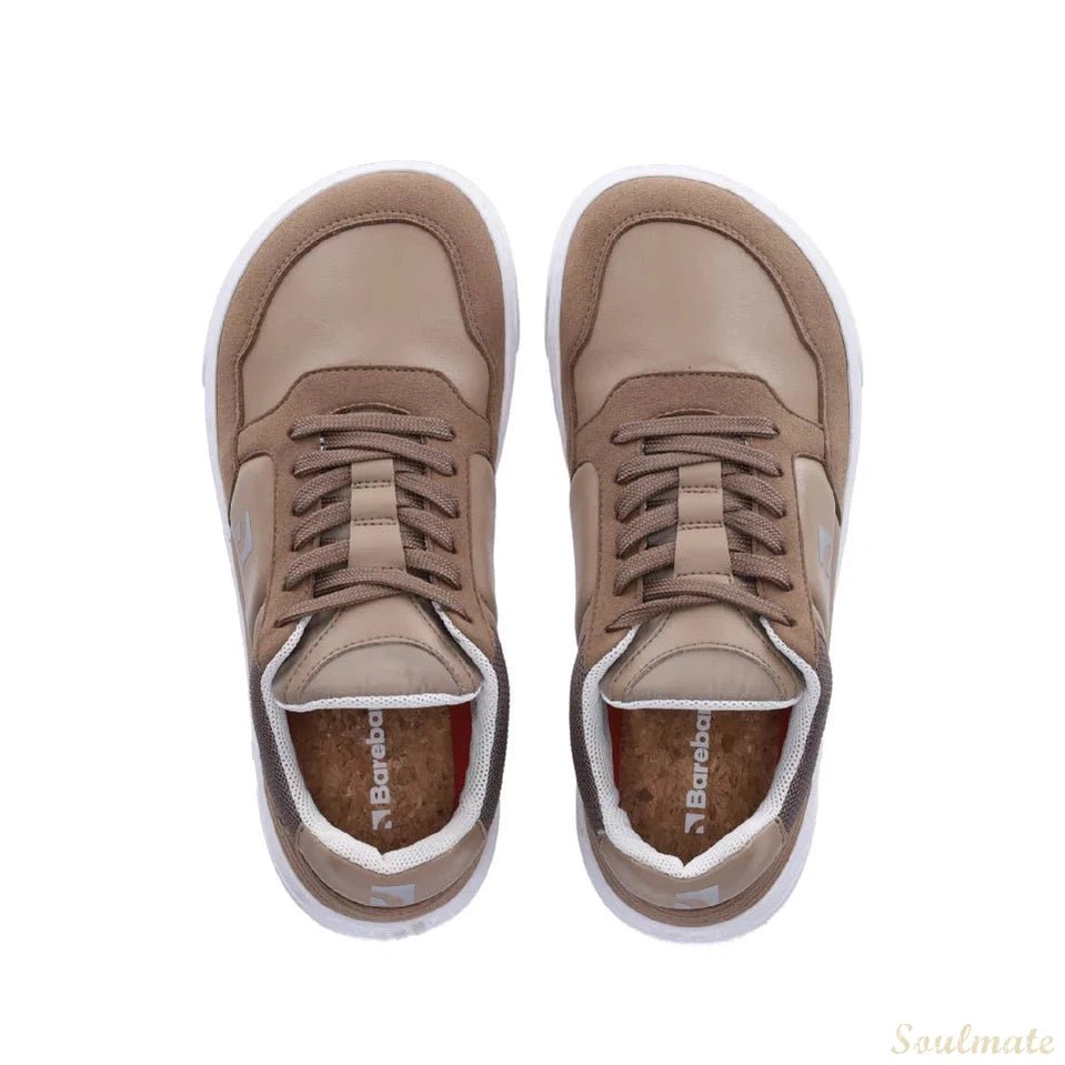 Barefoot Sneakers Barebarics Axiom - Brown &amp; White