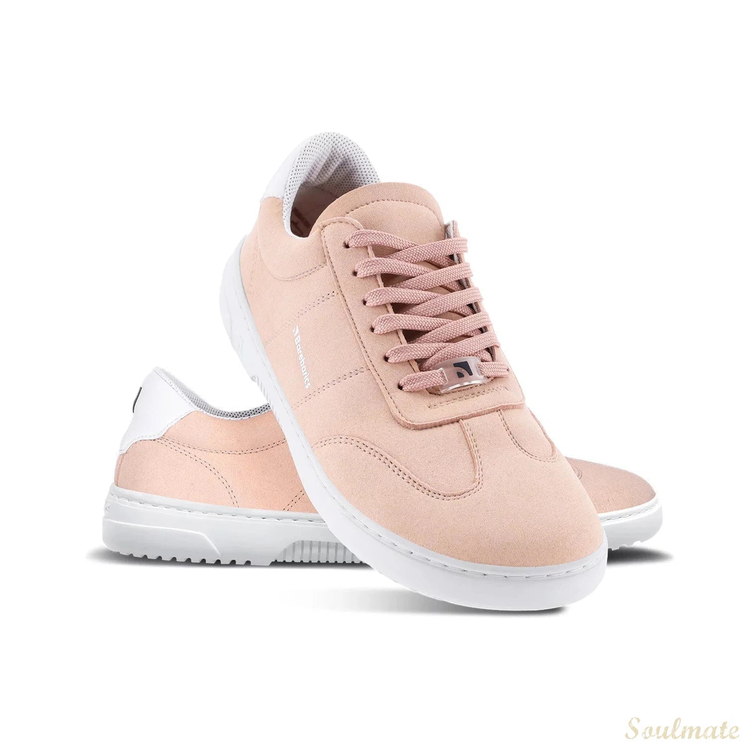 Barefoot Sneakers Barebarics Pulsar - Nude Pink &amp; White