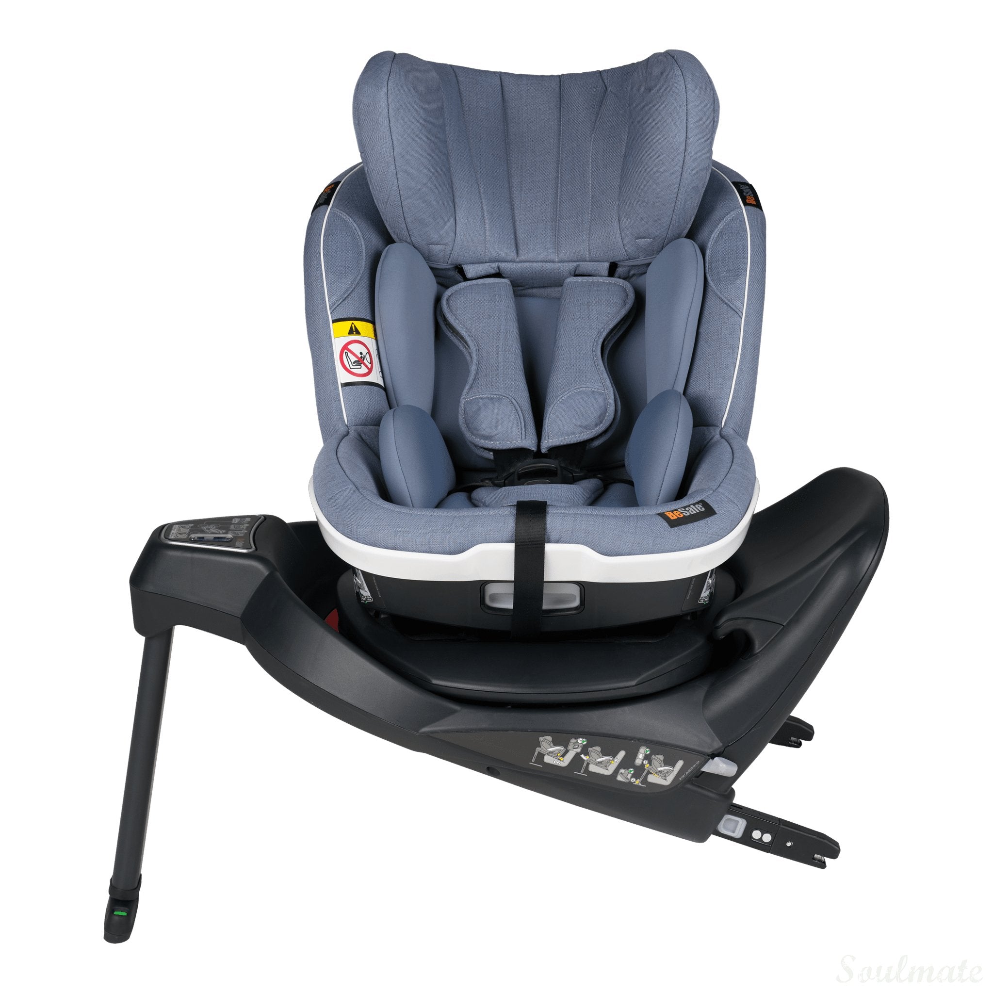 BeSafe iZi Twist i-Size Kindersitz - Cloud Melange