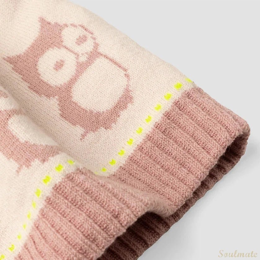 namuk Logo Beanie Wintermütze Light rose - Soulmate Inh. Philip Göhl
